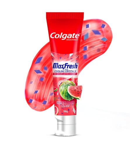 Colgate MaxFresh Watermelon Blast Gel Toothpaste 100 g (Pack of 3)