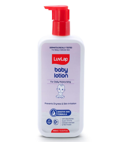 LuvLap Baby Lotion with Milk Protein - 400 ml