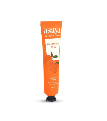 Asaya Mandarin Tree Hand Cream for Women & Men 30gm - free shipping