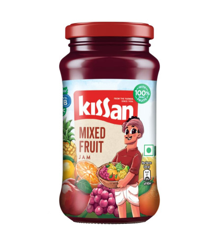 Kissan Mixed Fruit Jam, With Fruit Ingredients, 500 g - free shipping