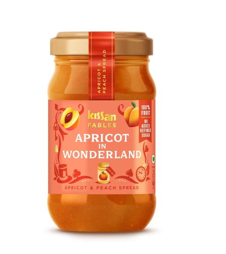 Kissan Apricot & Peach Spread 340g - free ship