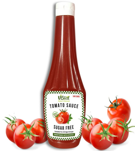 VIStevia Sugar-free Tomato Sauce, Ketchup 540gm - free ship