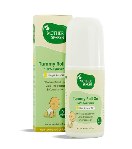Mother Sparsh Tummy Roll On For Baby 40 ml (Pack of 2)