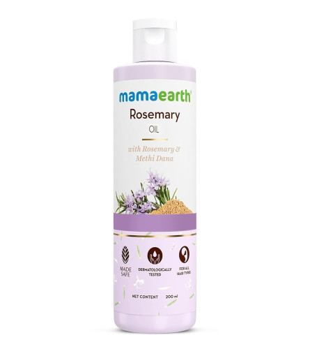 Mamaearth Rosemary & Methi Dana Hair Oil 200 ml (Pack of 2)