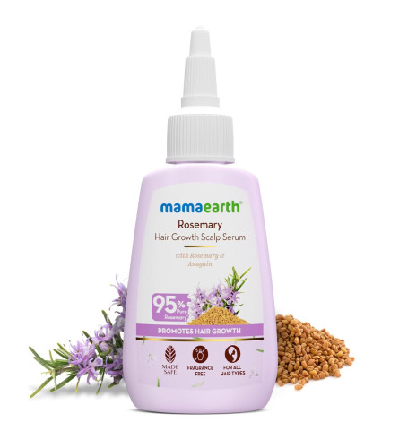 Mamaearth Rosemary Hair Scalp Serum 50 ml (Pack of 2)