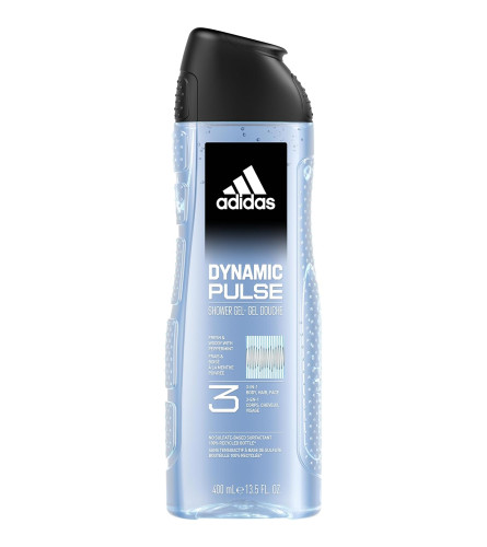 Adidas Dynamic Pulse 3-IN-1 Shower Gel for Men - 400 ml