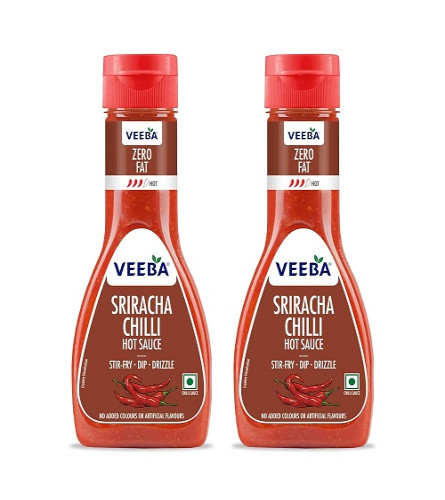 Veeba Sriracha Chilli Hot Sauce (320G) (pack of 2) free shipping
