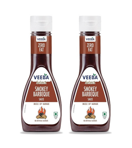 Veeba Smokey Barbeque Sauce (330G) - pack of 2 - free shipping