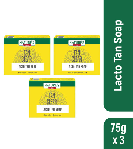 Nature's Essence Lacto Tan Soap 75 Gm (Pack of 3)