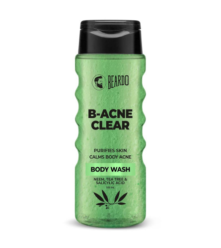 Beardo Body Acne Clear Body Wash for Men 500 ml - free shipping