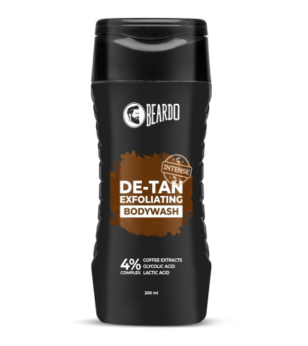 Beardo Detan Exfoliating Body Wash 200ml - free shipping