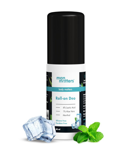 Man Matters Underarm Deodrant Roll-On 50 ml (Pack Of 2)