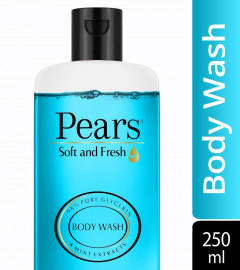 Pears Soft & Fresh Body Wash For Men & Women 250 ml ( pack of 2 ) Fs