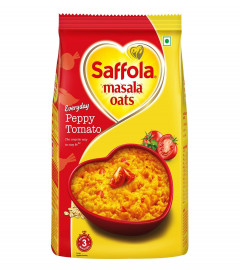 Saffola Masala Oats Peppy Tomato Tasty & Healthy Snack 500 Gm