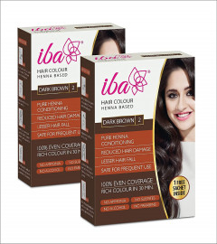 Iba Hair Color, Dark Brown Henna 70 gm