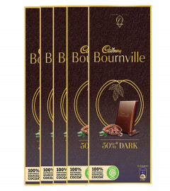 Cadbury Bournville Rich Cocoa Dark Chocolate Bar, 80 gm