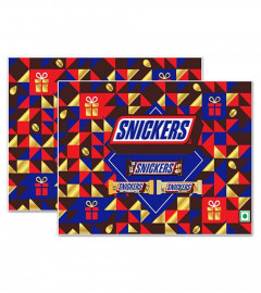 Snickers Premium Chocolates Gift Pack 152 gm (Pack of 2) Free Shipping World