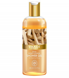 Vaadi Herbals Shower Gel Divine Honey and Sandal 300 ml