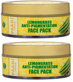 Vaadi Herbals Lemongrass Anti Pigmentation Face Pack, 70 gm (Pack of 2) Free Shipping world