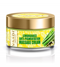 Vaadi Herbals Lemongrass Anti Pigmentation Massage Cream, 50 Gm (Pack Of 2) - Free Shipping Italy