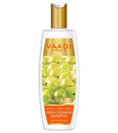 Vaadi Herbals Hair fall And Damage Control Amla Shikakai Shampoo, 350ml (Free Shipping world)