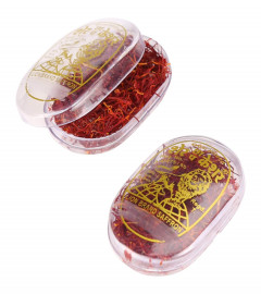 Lion Saffron,Original Kashmiri Lacha Keshar/ Kesar For Biryani, Tea, Pooja and Milk 1 gm (Pack of 2) Free Shipping World