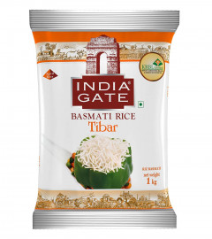 India Gate Basmati Rice Tibar, 1kg (Free Shipping World)