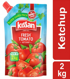 Kissan Fresh Tomato Ketchup 2 kg Pouch (Free Shipping World)