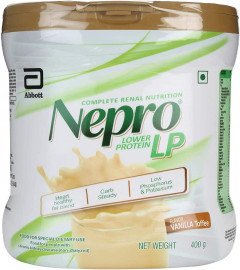 Abbott Nepro LP Powder Vanilla Toffe Complete Renal Nutrition Carb Steady