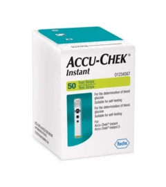 Accu-Chek Instant Test Strips, 50 Count (Multicolor) FREE DELIVERY WORLDWIDE