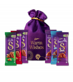 Cadbury Silk Potli Gift Pack, 343 gm (Free Shipping World)
