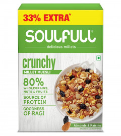 Tata Soulfull Crunchy Millet Muesli 400 gm