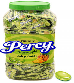 Percy Pineapple Candy Toffee Jar 350 Candies 875 g (Free Shipping World)