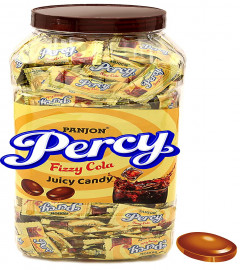 Percy Fizzy Cola Candy Toffee Jar 350 Candies 875 g (Free Shipping World)