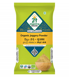 24 Mantra Organic Jaggery Powder 500 gm (Free Shipping World)