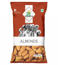 24 Mantra Almonds Dry Fruits 100 gm (Pack of 2) Free Shipping World
