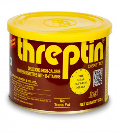 THREPTIN Diskettes Protein Biscuit High-Calorie Supplement Forfeited Chocolate