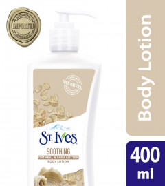 St. Ives Soothing Oatmeal & Shea Butter Body Lotion 400 ml (Free Shipping worldwide)