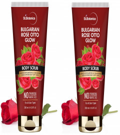 St.Botanica Bulgarian Rose Otto Glow Body Scrub