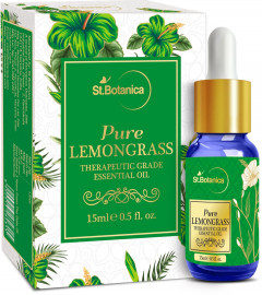 StBotanica Pure Lemon Grass Essential Oil 15ml (Pack of 2) Free Shipping world