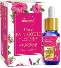 StBotanica Pure Patchouli Essential Oil 15ml (Pack of 2) Free Shipping world
