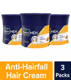 Parachute Hair Cream for Men,Anti Hairfall Hair Cream After Shower 100 ml (Pack of 3) Free Shipping World