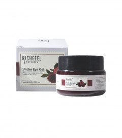 Richfeel Under Eye Cream Gel for Dark Circles & Puffy Eyes, 50 gm | free shipping