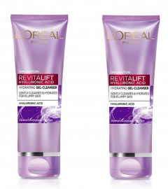 L’Oréal Paris Revitalift Gel Cleanser For Face ,100 ml (Pack of 2) Free Shipping World