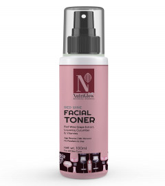 NutriGlow Advanced Facial Toner (Red Wine Toner) 100 ml | free shipping