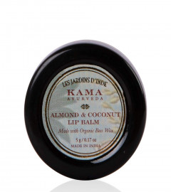 Kama Ayurveda Almond and Coconut Lip Balm, 5 g | free shipping