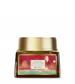 Forest Essentials Travel Size Soundarya Radiance Cream With 24K Gold SPF 25, 50 gm | free shipping