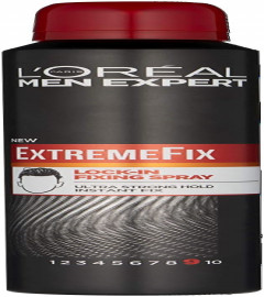 L'Oreal Paris Men Expert Hair Spray, Extreme Fix Lock-In Fixing Spray for Men, 200 ml (Free Shipping World)