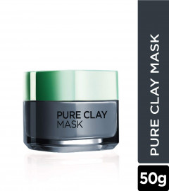 L'Oreal Paris Pure Clay Mask, Detoxify with Charcoal 50ml