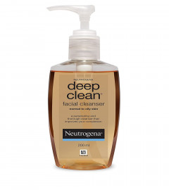 Neutrogena Deep Clean Facial Cleanser For Normal To Oily Skin